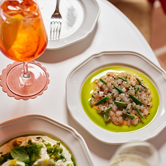 Cibaria is a sunny, beachside setting for lunch.