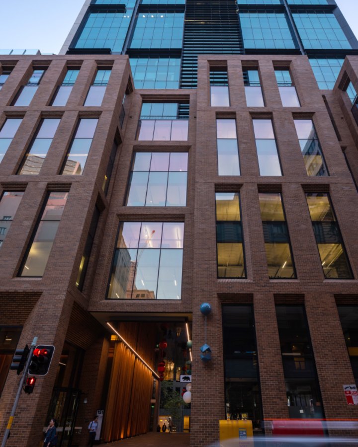 Investa’s 18-floor building at 151 Clarence Street in Sydney.