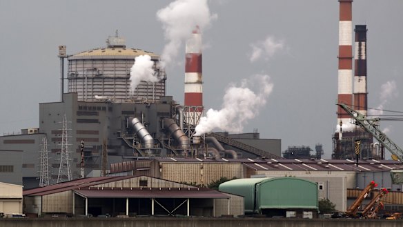 Shares of steel maker Kobe Steel are already showing signs of stress.