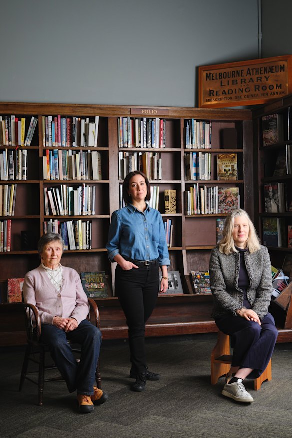 The Mushroom Tapes: Conversations on a Triple Murder Trial authors, Helen Garner,  Sarah Krasnostein and Chloe Hooper.