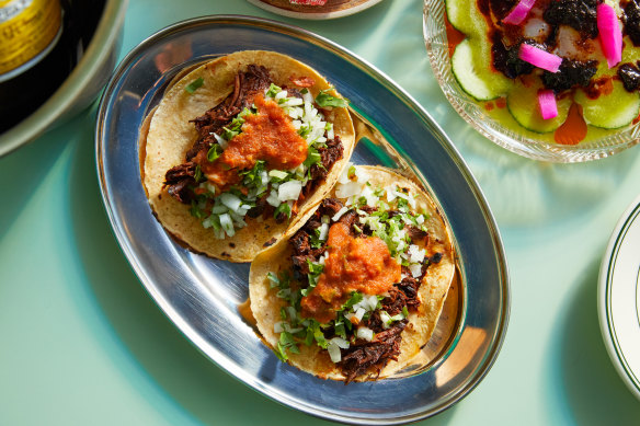 Get two tacos and a tinnie for $22 at Bar Tobala.