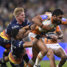 Tigers’ Papali’i to miss eight weeks; Roosters blood rookie Steep