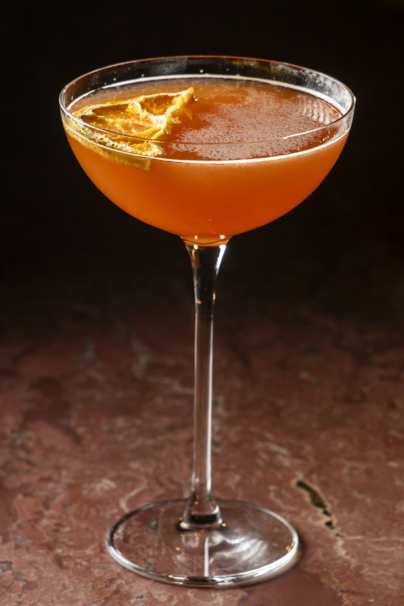 The Origami Glider cocktail.