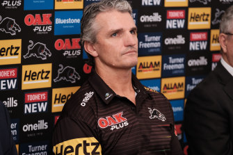 Panthers coach Ivan Cleary is hopeful he is in the clear after a health scare.