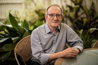 Colin Carter is a retiree and wants more investment in infrastructure for in-home and residential aged care.