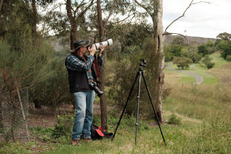 Photographer Glenn Smith visits the park to take photos of flowers, flora and fungi.
