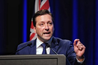 Opposition leader Matthew Guy has promised to be more positive.