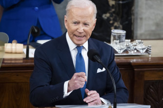 Prezydent USA Joe Biden.