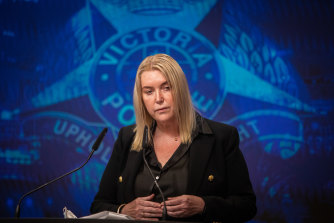 Detective Acting Inspector Tracy Johnston from the sexual crimes squad.