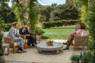 Oprah Winfrey’s interview with Prince Harry and Meghan, the Duke and Duchess of Sussex, was the most-watched program on free-to-air outside sport, news and reality TV.
