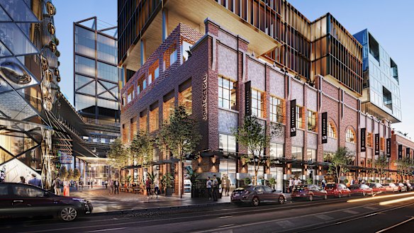 Newmark Capital will build 50,000 square metres of office space in its Jam Factory revamp.