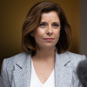 Communications Minister Anika Wells.