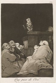 Francisco Goya, What a golden beak!, 1797–98. 