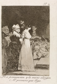 Francisco Goya, They say yes and give their hand to the first comer, 1797–98.