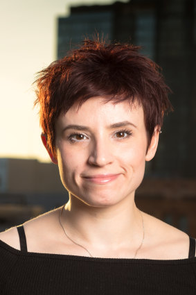 British blogger, columnist and author Laurie Penny.