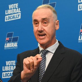 WA Liberal leader David Honey.