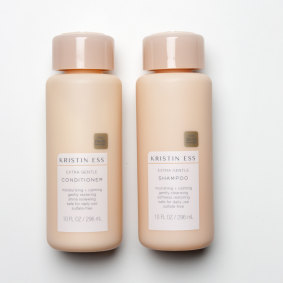 Kristin Ess Extra Gentle Shampoo  and Conditioner, $19 each.