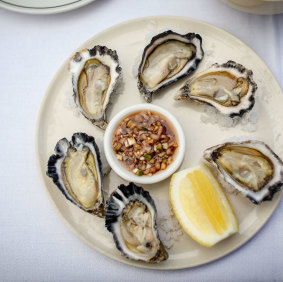 The oysters at Florentino