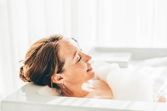 A hot bath is more than just a relaxing way to get clean. It can help with sleep and heart health as well.