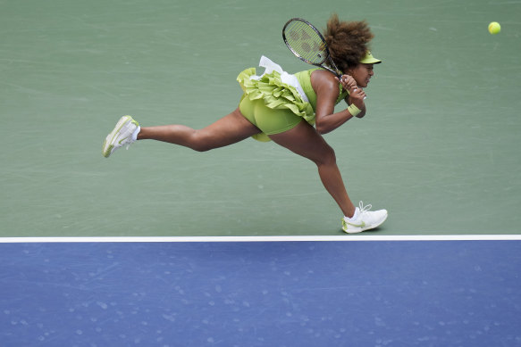 Naomi Osaka’s eye-catching US Open outfit hit multiple fashion codes.