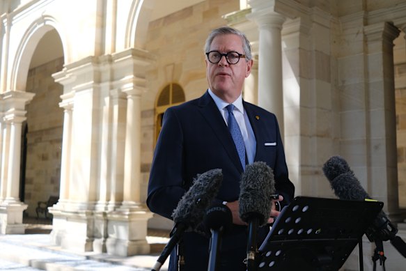 Queensland Health Minister Tim Nicholls said the Crisafulli government was “not prepared to go down that pathway of trialling unproven drugs on children”.