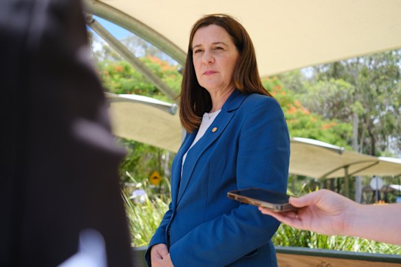 Queensland Attorney-General Deb Frecklington says more than 540 Blue Cards have been suspended or withdrawn since the Crisafulli government introduced changes in September. 