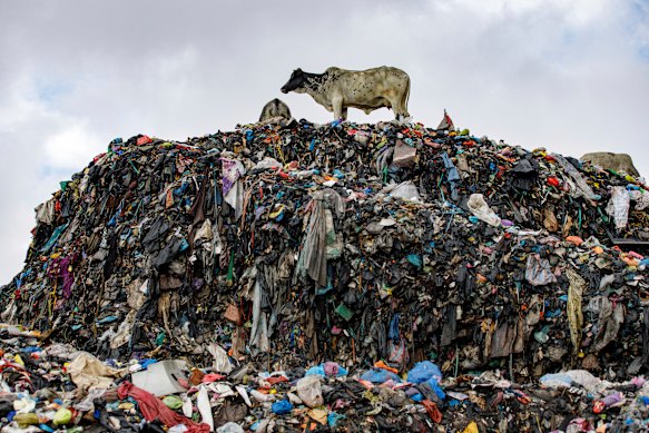 Ghana received tonnes of discarded clothing from Western countries such as Australia.