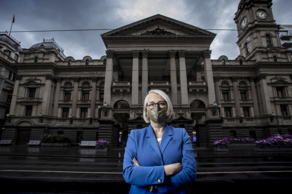 Melbourne lord mayor Sally Capp.