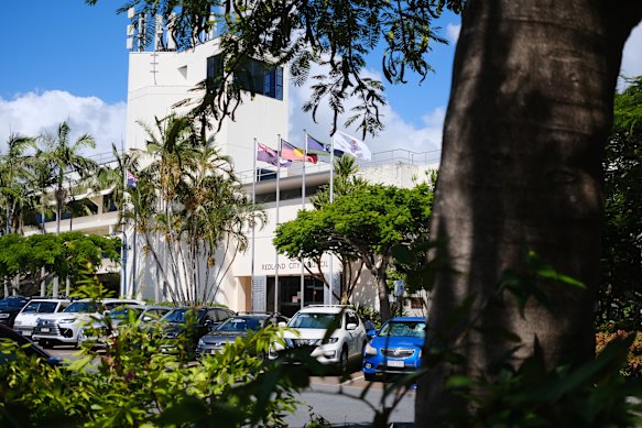 The Redland City Council chambers and administration building on Bloomfield Street in Cleveland. 