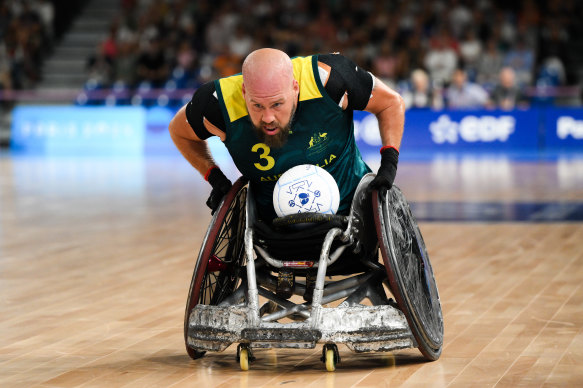 Wheelchair rugby - Figure 3