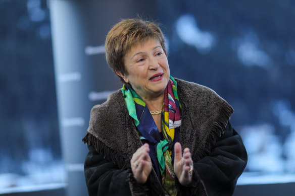 IMF managing director Kristalina Georgieva.