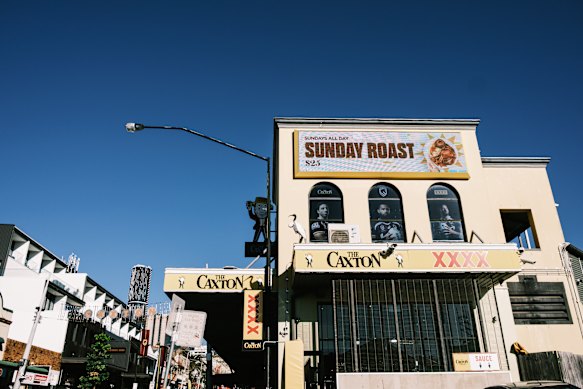 The Caxton Hotel, the Brisbane Broncos’ famous home turf.
