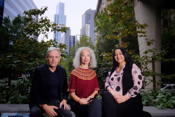 Urban designers Michael Trudgeon and Wendy Lasica have partnered with Rohini Kappadath from the Immigration Museum to try to enliven one neighbourhood of the CBD.