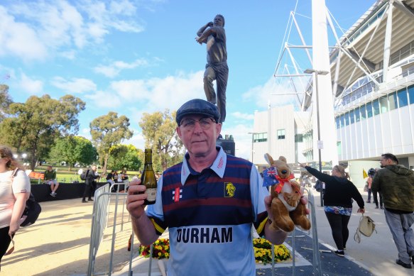 Fans were encouraged to wear their cricket gear to Wednesday’s celebrations.