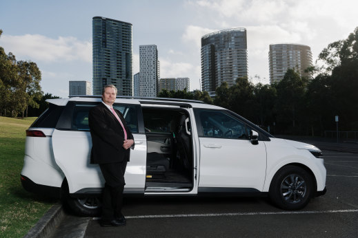 Uber driver Graham McLaughlin.