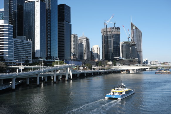 Queen’s Wharf will open in April. 