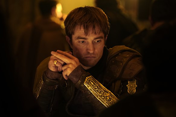 Robert Pattinson plays Antinous, a complete asshole, in The Odyssey.