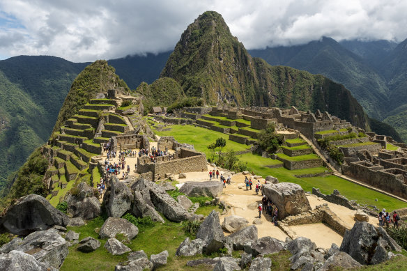 Drawcard of the ages … Machu Picchu. 