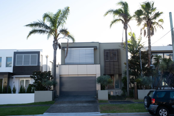 Melissa Caddick’s Dover Heights home.