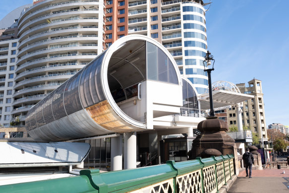 Not just a Shelbyville idea: The once-glorious monorail was Abby’s first memory of Sydney.