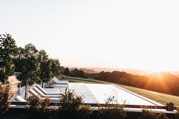 Cool off in the 25-metre mineral pool.