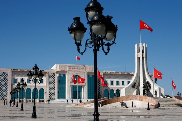 The Kasbah square.