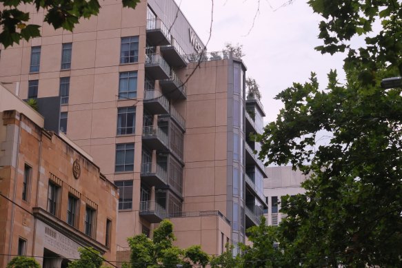 The Westin Melbourne in Collins Street.