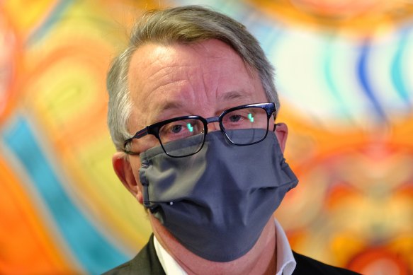 Health Minister Martin Foley on Friday.