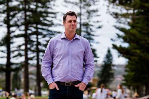 Northern Beaches mayor Michael Regan says businesses are concerned about an influx of outsiders.