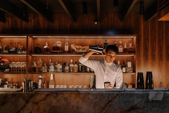New ’70s-inspired bar The Nixon Room adds glamour to modern restaurant Essa.