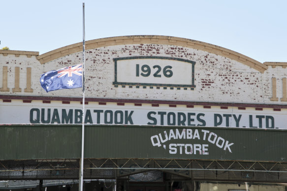 The town store on Friday.