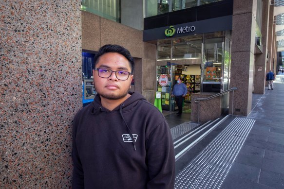 Former La Trobe University international student Rei Fortes lost income during lockdown and mostly lived off packet noodles.