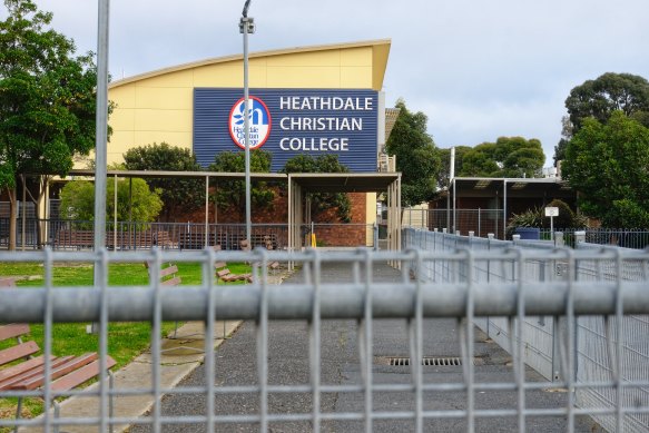Heathdale Christian College announced a year 6 student had tested positive for COVID-19.