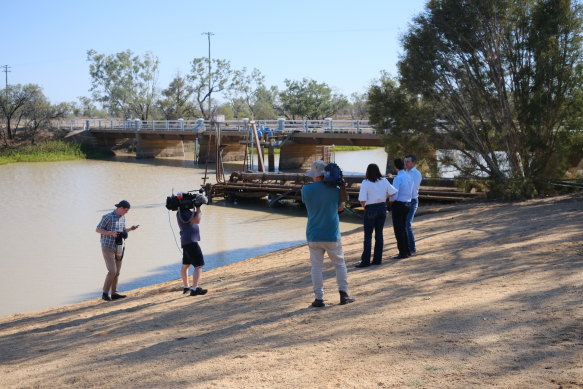 While Saturday’s focus in Longreach was on water, LNP leader David Crisafulli also spent a sixth-straight day refusing to detail how he would hold off internal and crossbench efforts to overturn abortion reforms.